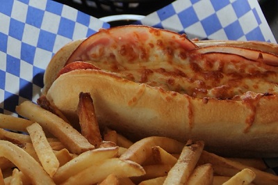 Italian club sandwich plate